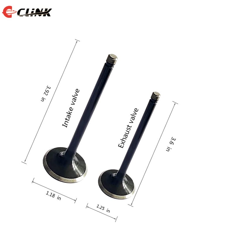 C CLINK Engine Intake & Exhaust Valve Kit With Stem Seal Fits For Yamaha Grizzly 660,2002~2008, Rhino 660,2004~2007,Raptor 660 2001-2005 - Image 2